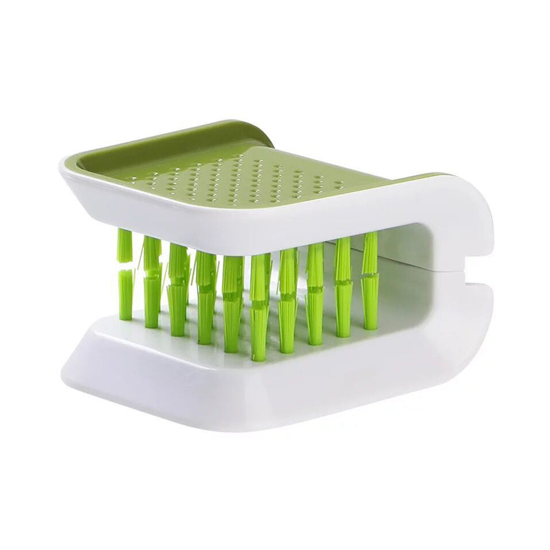 U-Shaped Knife and Utensil Cleaning Brush - image 5
