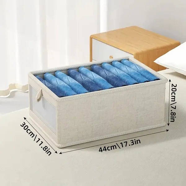 Foldable Clothes Storage Box with Viewing Window - image 6