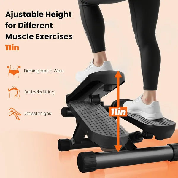 Mini Stepper with Resistance Bands - image 6