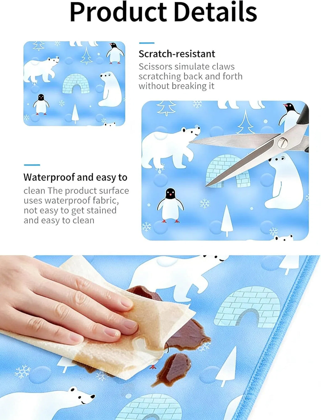 Pet Cooling Gel Mat, 35 x 24 in - image 2