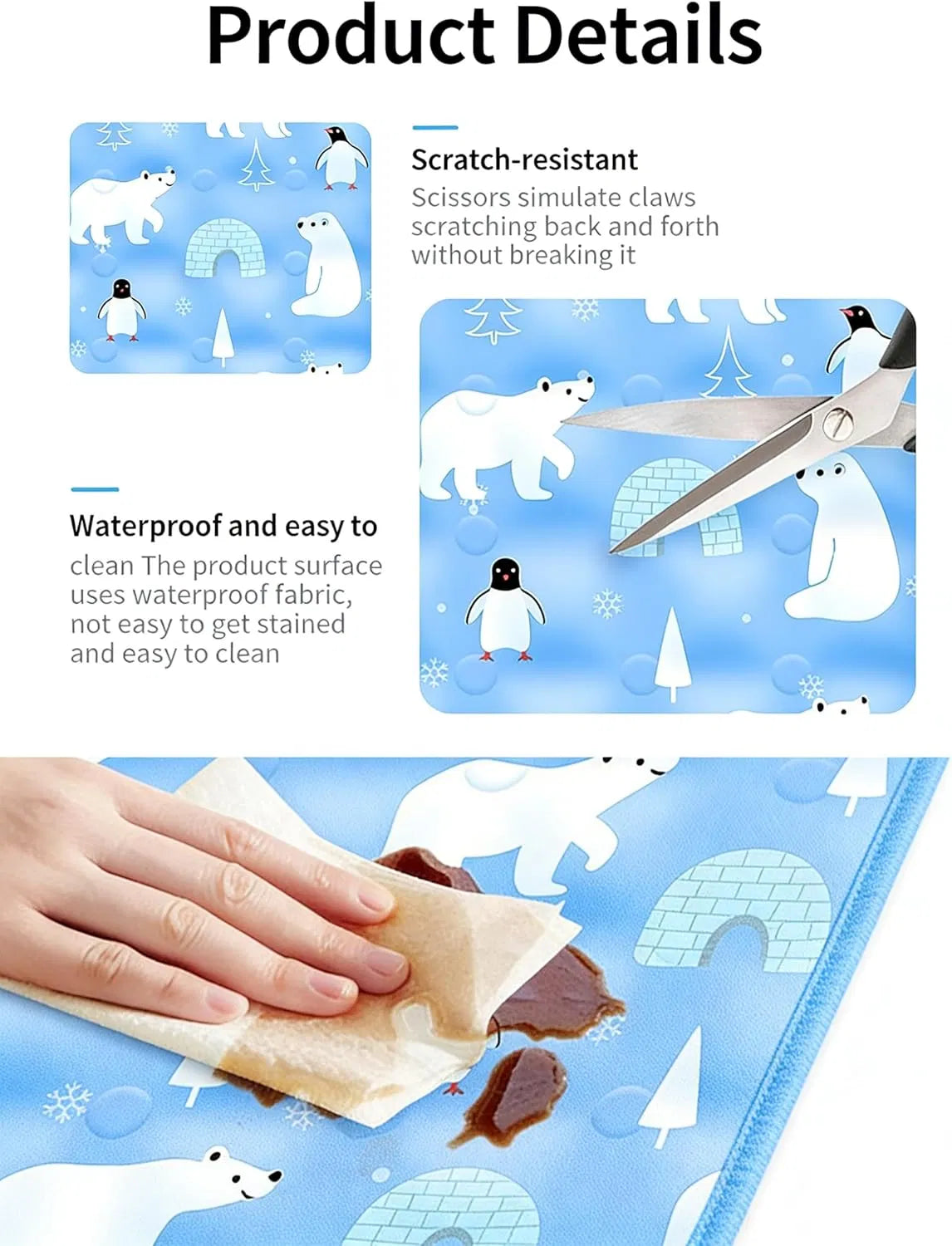 Pet Cooling Gel Mat, 35 x 24 in - image 2