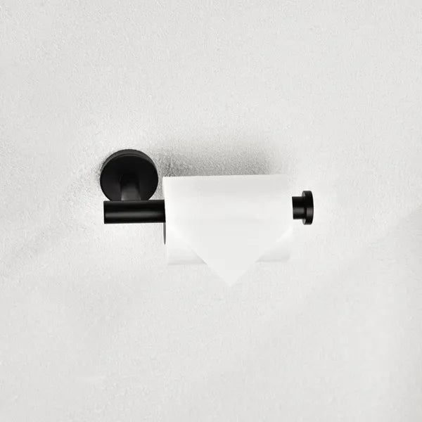 Toilet Paper Holder, Matte Black Stainless Steel, 2 Pack - image 8
