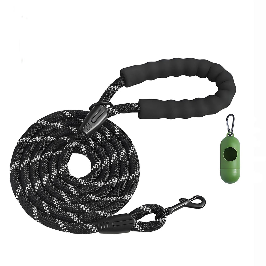 Rope Dog Leash, 6 ft, Reflective - image 5