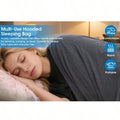 Wearable Hooded Sleep Pod Blanket, Grey, XL