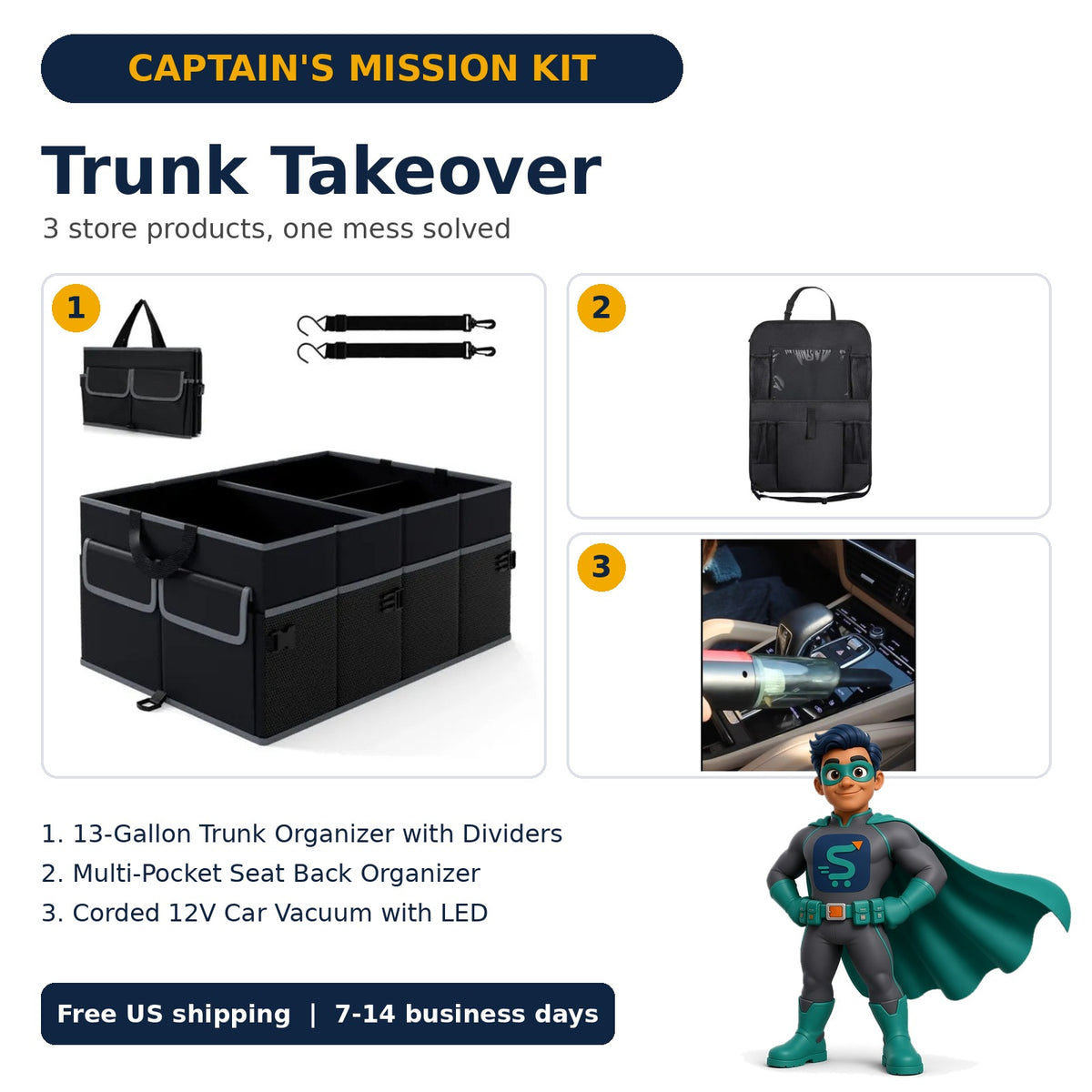 Captain's Mission Kit: Trunk Takeover